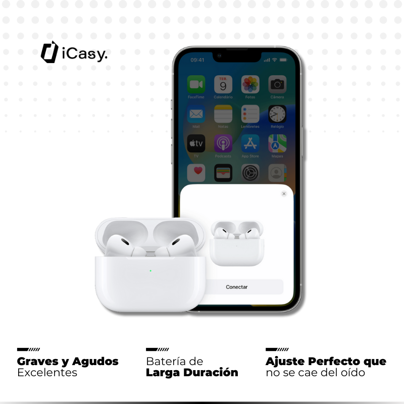 Combo Case UltraProtect + Audífonos AirTech Pro® Compra 1 y Lleva 2